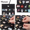 thumbnail image 4 of Hanging Brooch Pin Organizer  Display Pins Storage Case  Brooch Collection Storage Holder  Holds Up to 96 Pins.(Not Incl, 4 of 7