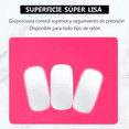 thumbnail image 4 of 2pzs Mouse Pad Gamer, 240x200mm Almohadillas De Goma Eo Safe Imports Negro/Rojo brillante, 4 of 5