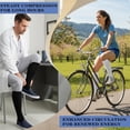 thumbnail image 2 of 8 Pairs Athletic Compression Calf Socks for Men & Women - 15-20mmHg Knee-High,Running,Travel & Daily Wear, 2 of 6