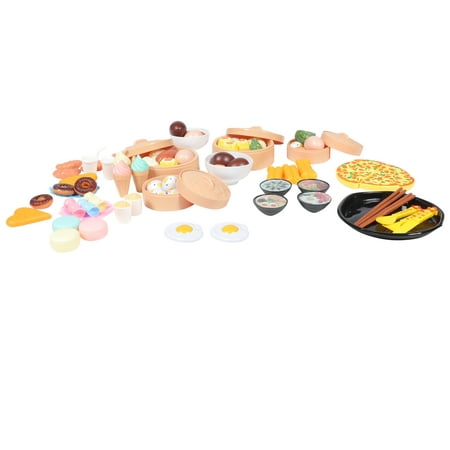 

NUOLUX 1 Set Children s Kitchen Toys Steamed Buns Models Baby Simulated Breakfast Toy