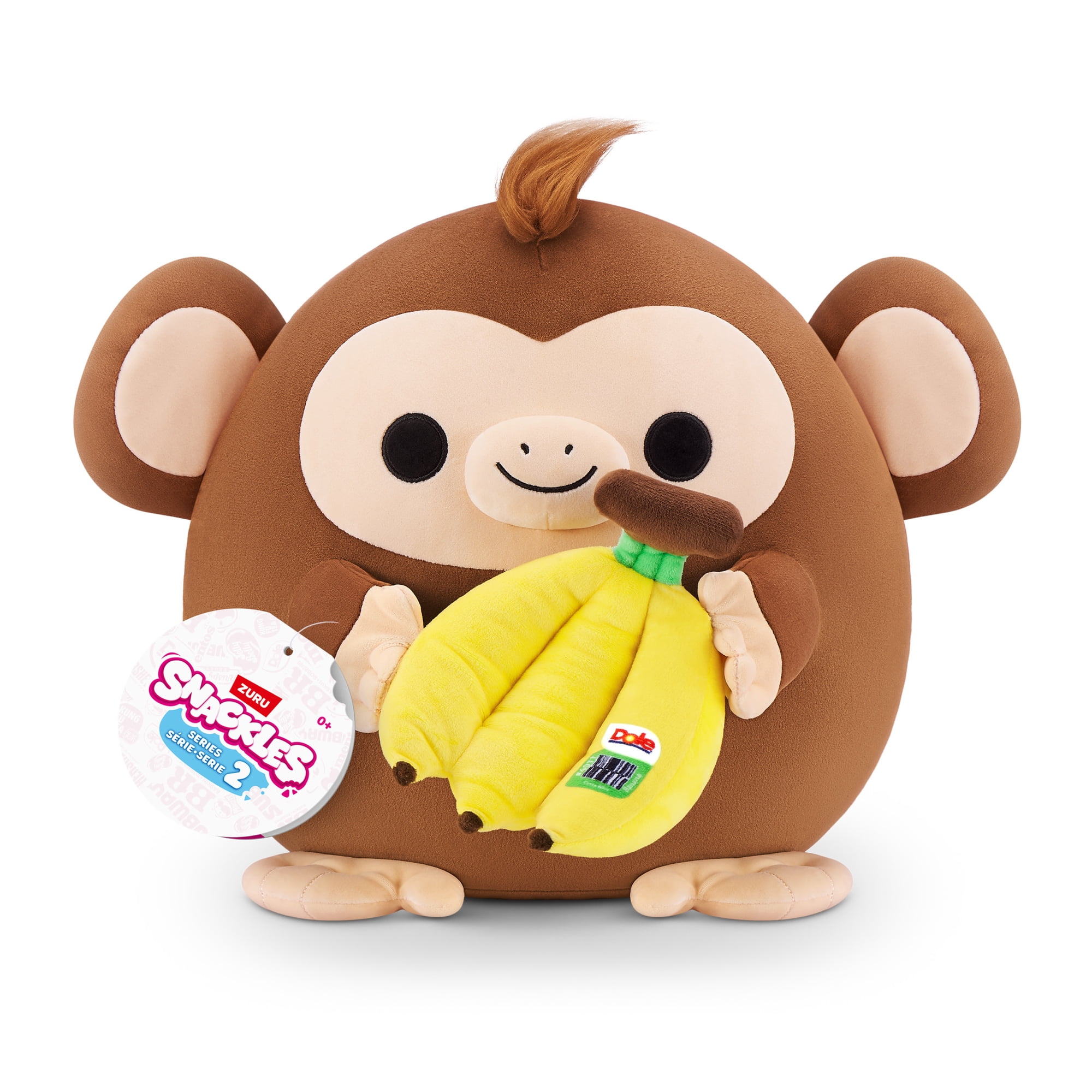 Snackles Series 2 8 inch Snackle by ZURU Cuddly Squishy Comfort 8 inch Plush with License Snack Brand Accessory