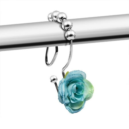 

Shower Curtain Rail Hook Double Stainless Steel Bedroom No Punch Hook Curtain Shower Curtain Hook