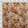 thumbnail image 3 of oneOone Viscose Jersey Light Brown Fabric Tropical Animal Craft Projects Decor Fabric Printed By The Yard 60 Inch Wide, 3 of 4