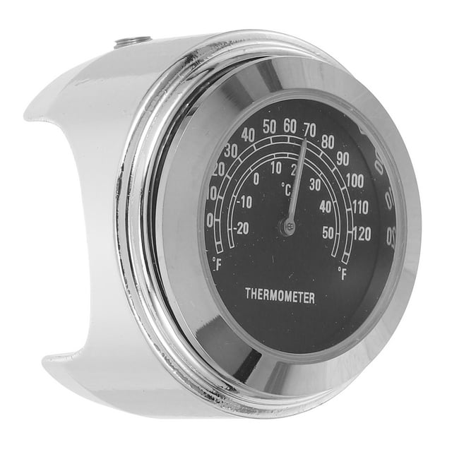 Shisuyan Motorcycle Handlebar Thermometer Small Temperature Gauge Temperature Measuring Device