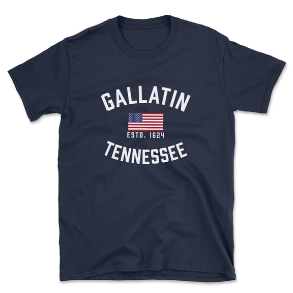 Gallatin Tennessee Patriot Men's Cotton T-Shirt