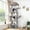 Light Grey, variant on Globlazer 68" XL Corner Cat Tree Tower Condo for Large Cats - 6 Sisal Scratching Posts, 2 Condos, Hammock & Hanging Basket, Light Grey