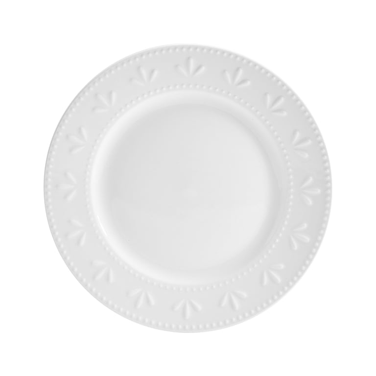Pfaltzgraff Maddy 12-Piece Dinnerware Set Embossed Porcelain in