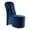 Navy Blue, variant on Best Master Furniture Tristram 19" Velvet High Heel Shoe Chair in Navy Blue