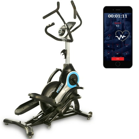 PROGEAR 9900 HIIT Bluetooth Smart Cloud Fitness Crossover Stepper/ Elliptical Trainer with Goal Setting and Free (Best Personal Trainer App Android)