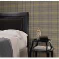 thumbnail image 2 of Chesapeake Austin Charcoal Plaid Wallpaper, 2 of 2