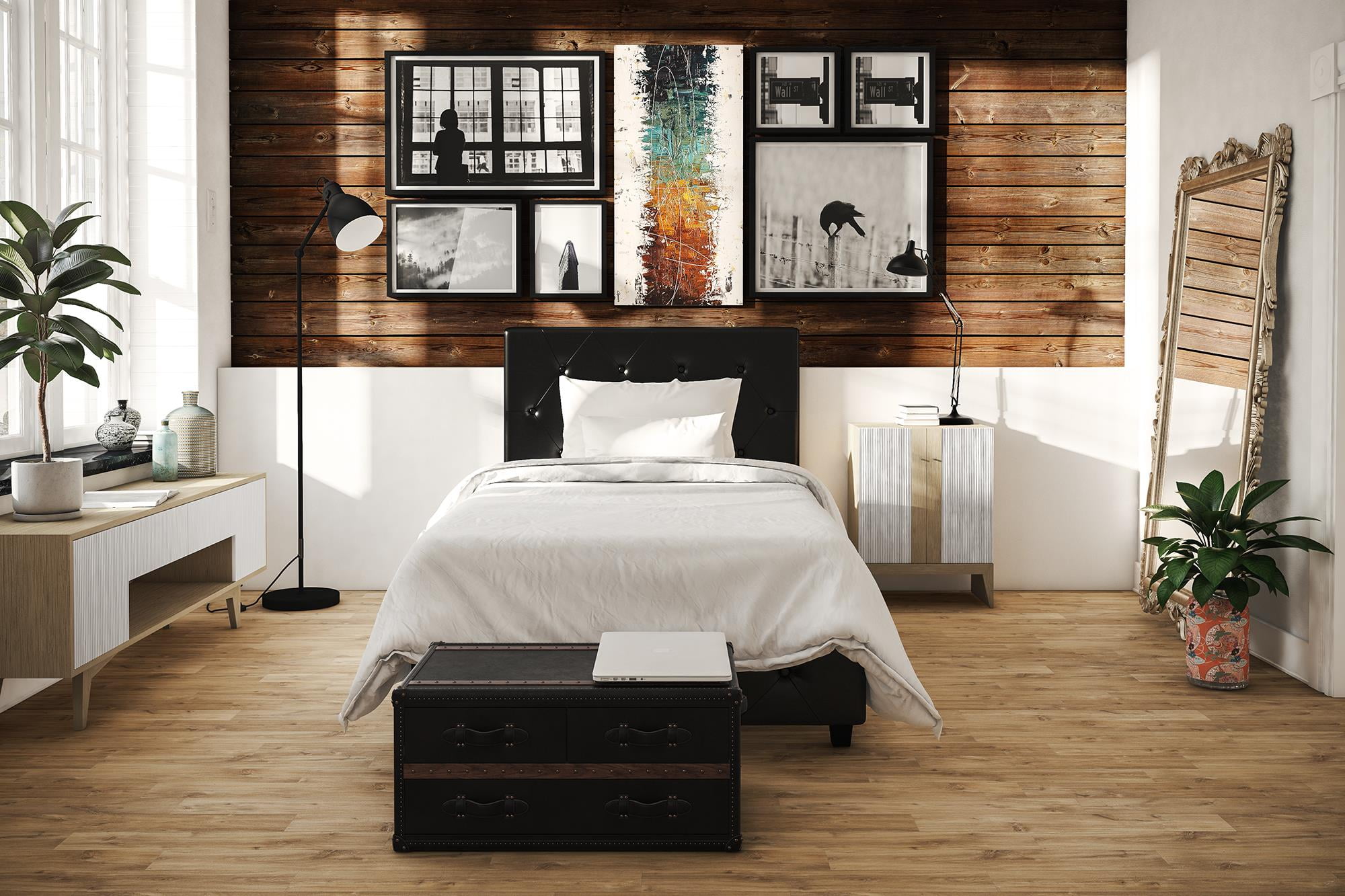 Upholstered Bed Frame King Size Modern Tufted Headboard White Upholstered Bed Frame King Size Modern Tufted Headboard White Bedroom Furniture