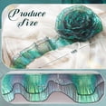 thumbnail image 2 of Cinta Ganeen de Organza Iridiscente Verde de 16 Yardas y 15 cm, 2 of 7
