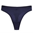 thumbnail image 1 of TrowBridge-bragas sexys para mujer, lencería cómoda a rayas, tangas de tiro bajo, ropa interior de algodón, gran oferta, 1 of 4