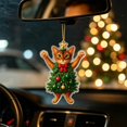thumbnail image 3 of WKSCLPAI Playful‑Design Cat Acrylic Keepsake Ornament, Lovely Hanging Pendant for Xmas Tree, Home Indoor Holiday Party Decoration, Style A, 3 of 7