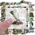 thumbnail image 6 of 35pcs Camouflage Stickers Military Stationery Stickers Tactical Decals Army Stickers for Notebooks Suitcase, 6 of 9
