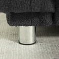 thumbnail image 5 of Oversize Accent Chairs for Living Room,Lambswool Upholstered Reading Armchair,Mid Century Modern Arm Chair Single Sofa Chair,Single Sofa Chair for Living Room Bedroom Playroom,Black, 5 of 7