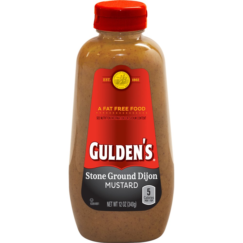 GULDEN'S Stone Ground Dijon Mustard Squeeze Bottle, 12 oz. Walmart