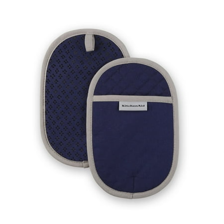 

KitchenAid Asteroid Pot Holder Set Cobalt Blue 6.5 x10 Set of 2 Available in Multiple Colors