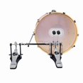 thumbnail image 5 of Patch de Batterie Basse, Instrument de Percussion Batterie Noire 10 X 18cm, 5 of 5