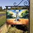 thumbnail image 3 of Happy Father's Day Siberian Husky Playing Basketball with Best Dad Jersey Horizontal Metal Aluminum Sign Husky Dog Lover Gifts Wall Art Home Decor - 13006, 3 of 5