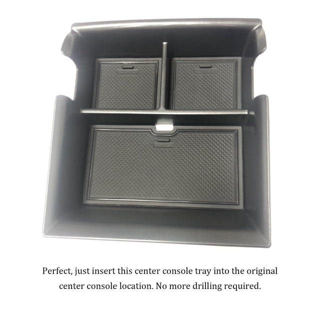 pitrice Car Door Armrest Storage Box Console Convenient Auto Left/Right Cover Holder Automobile Pocket Anti-slide Organizer Case Interior
