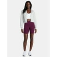 thumbnail image 2 of Athletic Works Women's and Women's Plus High Rise Bike Shorts, Size XS-4X, 2 of 3