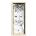 thumbnail image 2 of ArtToFrames 9" x 24" Silver with Black Lip Picture Frame, 9x24 inch Multi Wood Poster Frame (WOM-5193),  Pack, 2 of 7