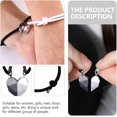 thumbnail image 2 of 1 Juego de collar de corazón para parejas parejas magnéticas Bff pulsera collar imán a juego amor corazón rompecabezas collares pulsera joyería regalo para novio, 2 of 5