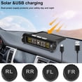 thumbnail image 2 of Wireless Car Solar TPMS LCD Tire Pressure Monitoring External-Sensors U89C, 2 of 6