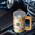 thumbnail image 5 of Christmas Day 30oz Travel Tumbler with Handle and Straw Lid, Stainless Steel Insulated Mug, Leak Proof Coffee Cup, Winter Gifts for Women, 5 of 5