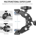 thumbnail image 3 of Super Clamp Neewer ST83 con brazo mágico con 3 rótulas dobles, 3 of 7