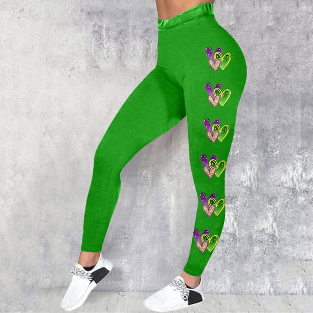 MKLEKYY Leggings deportivos para mujer, mallas estampadas, leggings de control para yoga, leggings deportivos para mujer, leggings de cintura alta 2157