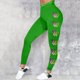 thumbnail image 1 of MKLEKYY Leggings deportivos para mujer, mallas estampadas, leggings de control para yoga, leggings deportivos para mujer, leggings de cintura alta 2157, 1 of 4