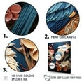 thumbnail image 3 of Designart "Vibrant Strokes Bird Liberation I" Animals Bird Picture Framed Wall Decor, 3 of 5