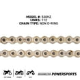 thumbnail image 2 of Niche Sprocket Chain Set for Kawasaki Ninja ZX6 16/48T 530 Motorcycle MK1003885, 2 of 9