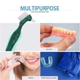 thumbnail image 4 of Hard Toothbrush Toothbrush Cleaning Brush Multi Layer And Portable Denture Double Brush,Red Manual Toothbrush, 4 of 9