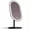 Black, variant on Fancii Vera Vanity Makeup Mirror with Lights, Rechargeable, Illuminated Cosmetic Mirror with 3 Dimmable Light Settings, Adjustable Stand (Chrome)