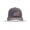 Charcoal/White, variant on Men's Patriotic USA Flag Filled 'Merica Beer Logo 250 Years Embroidered Mesh Back Trucker Hat-Navy/American Flag