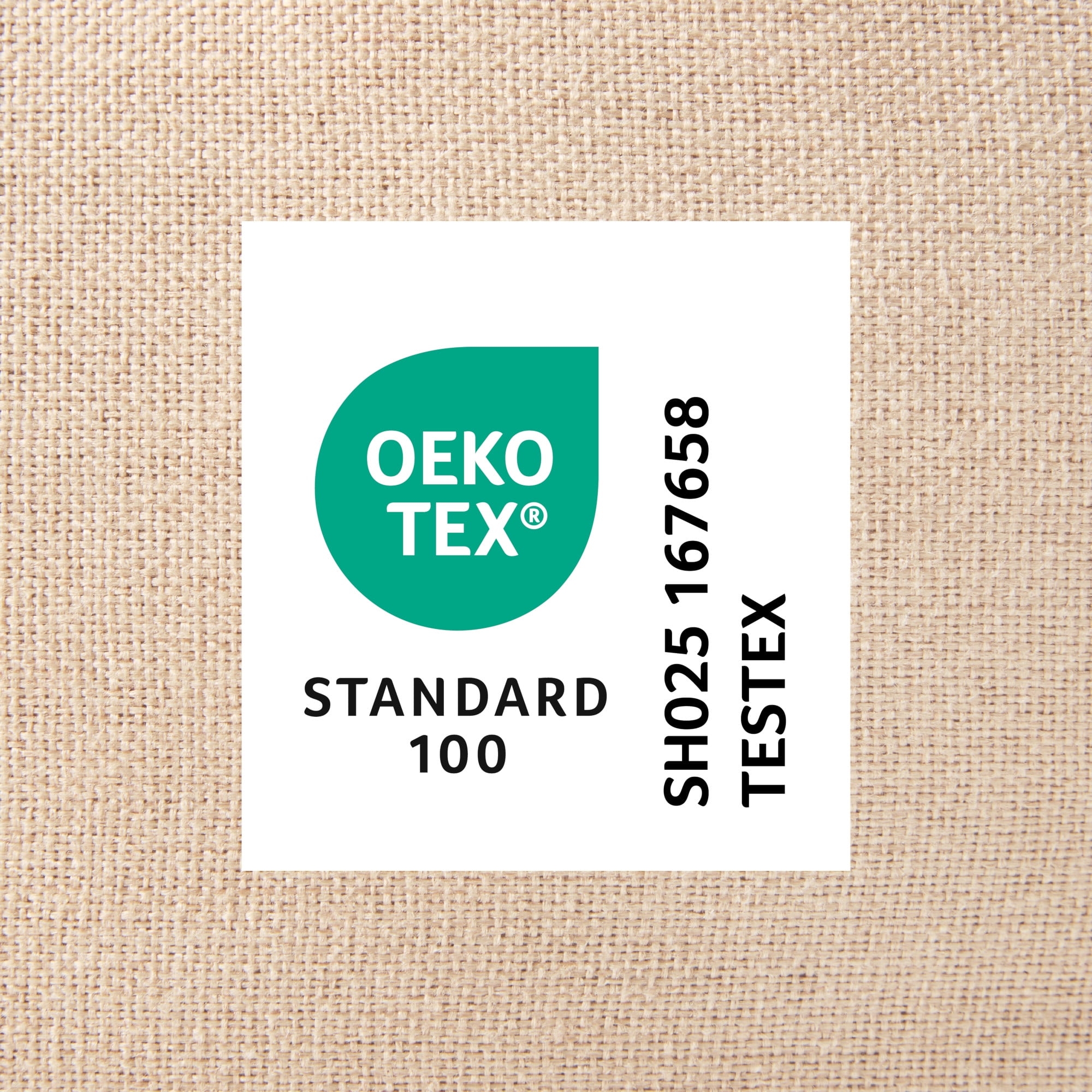 TOWN & COUNTRY EVERYDAY CuddleTown Faux Linen Comfy Cozy Cuddler Pet Bed, Supportive & Calming, Water Repellent, Non-Slip Bottom, Machine Washable Cover, Beige, XS 20"x14"x6"