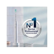 Philips Sonicare 4100 Power Toothbrush, Rechargeable Electric Toothbrush with Pressure Sensor, White (HX3681/23)