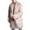 Khaki, variant on ZVNAΖH Men's Faux Fur Jacket Fuzzy Fleece Open Front Cardigan Shawl Collar Faux Fur Jacket Winter Warm Fluffy Coat