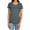 Charcoal, variant on Superman Daily Planet Logo Women's T Shirt, Royal, Large