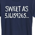 thumbnail image 3 of Instant Message - Sweet As 3 - Women's Short Sleeve Graphic T-Shirt, 3 of 6