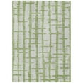 thumbnail image 2 of Addison Rugs Chantille Indoor/Outdoor Transitional Stripes Green Washable Rectangle Rug, 5' x 7'6", 2 of 6