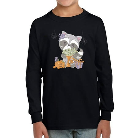 

Cute Baby Racoon Halloween Long Sleeve Toddler -Image by Shutterstock 3 Toddler