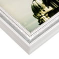thumbnail image 4 of Craig Frames 314WH, 14x20 inch Ornate Picture Frame, White and Silver, 4 of 7