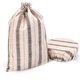 thumbnail image 1 of Injueey Bolsas de lino reutilizables caseras con forro de plástico, bolsas de pan salvadoras, bolsas de lino caseras para almacenar pan de Almacenamiento y organización del hogar B 30*40 cm, 1 of 6