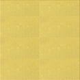 thumbnail image 1 of Ahgly Company Machine Washable Indoor Square Transitional Bold Yellow Area Rugs, 5' Square, 1 of 7