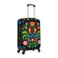 thumbnail image 3 of Balery Roosters And Flowers Luggage Cover Protector, Scratch And Dirt Resistant, Fits 18-32 Inch Luggage(excluding luggage) - Small, 3 of 9