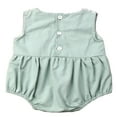 thumbnail image 2 of Baby Girls Sleeveless Ruffle Lace Romper, 2 of 4